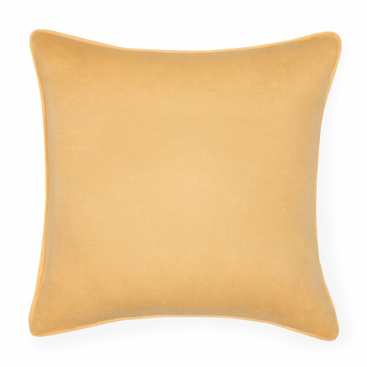 Sferra Manarola Decorative Pillow Back of Sand Apricot Fine Linens