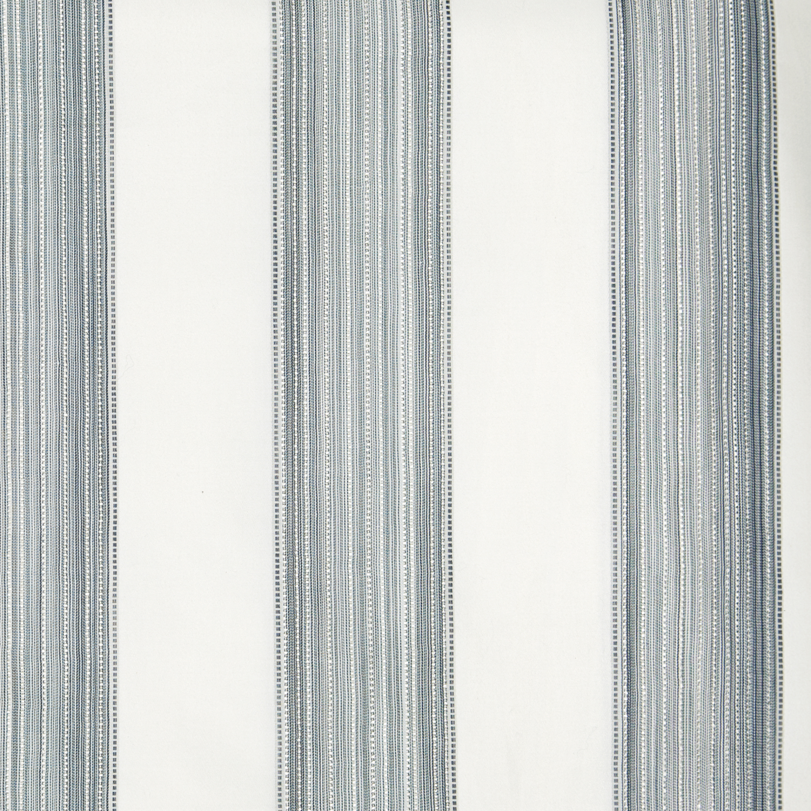 Full Bed Dressed in Sferra Mara Bedding in Slate Color