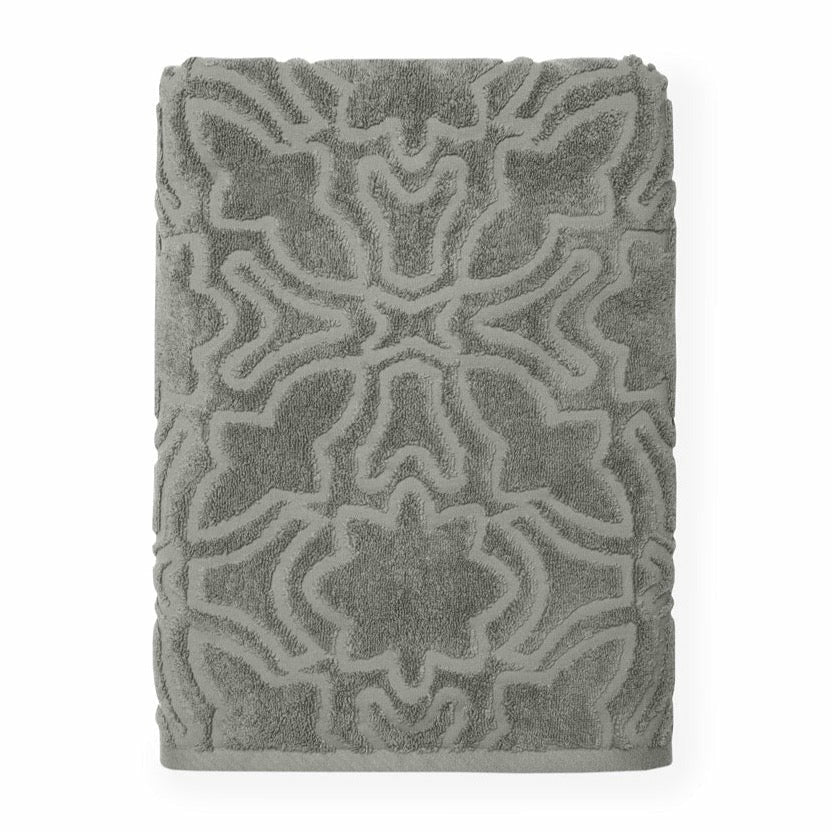 Sferra Moresco Bath Towels Iron Fine Linens