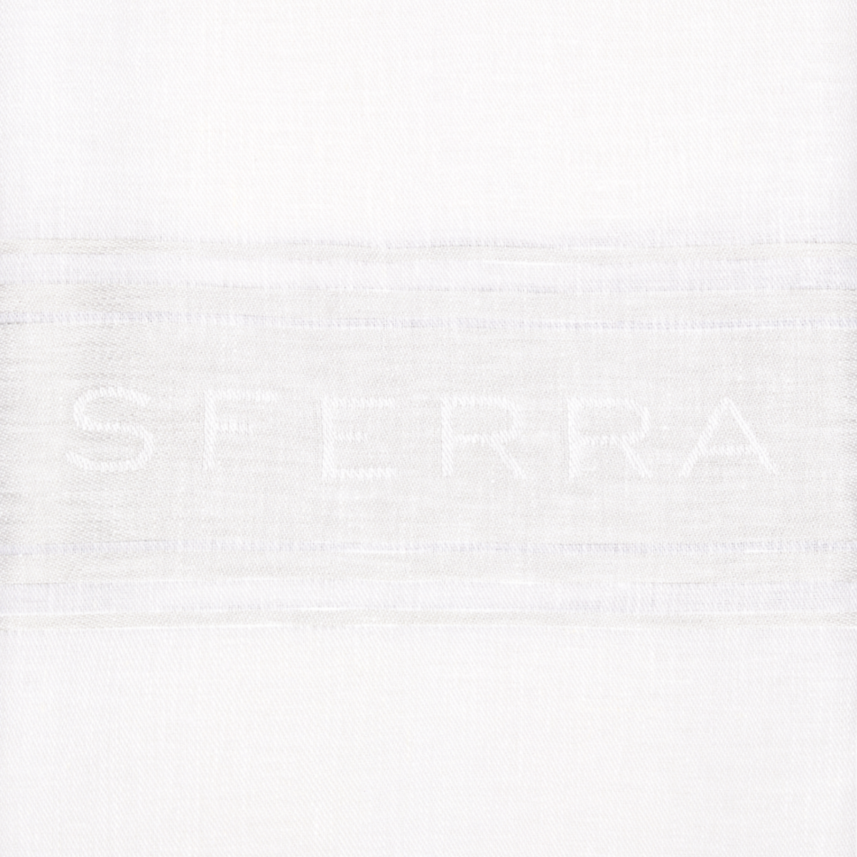 Sferra Parma Kitchen Towel Swatch White White Fine Linens