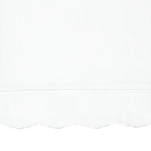 Sferra Pettine Bedding Collection Swatch White/White Fine Linens