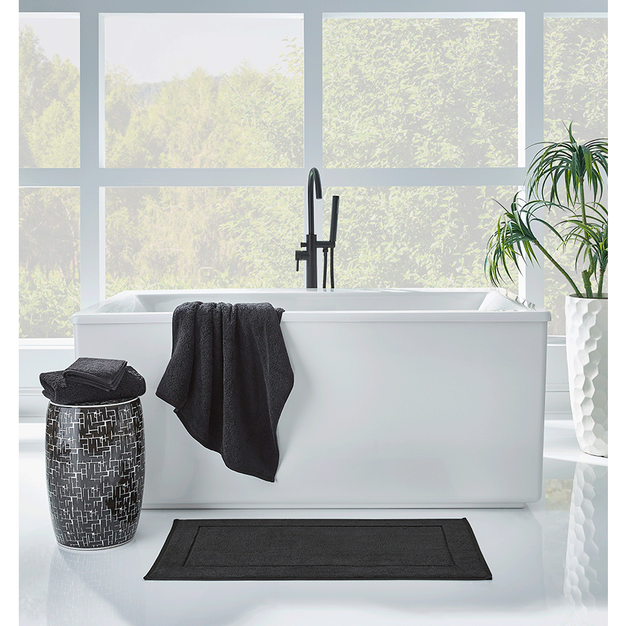 Sferra Sarma Bath Towels Black High End Bath Towel Collection