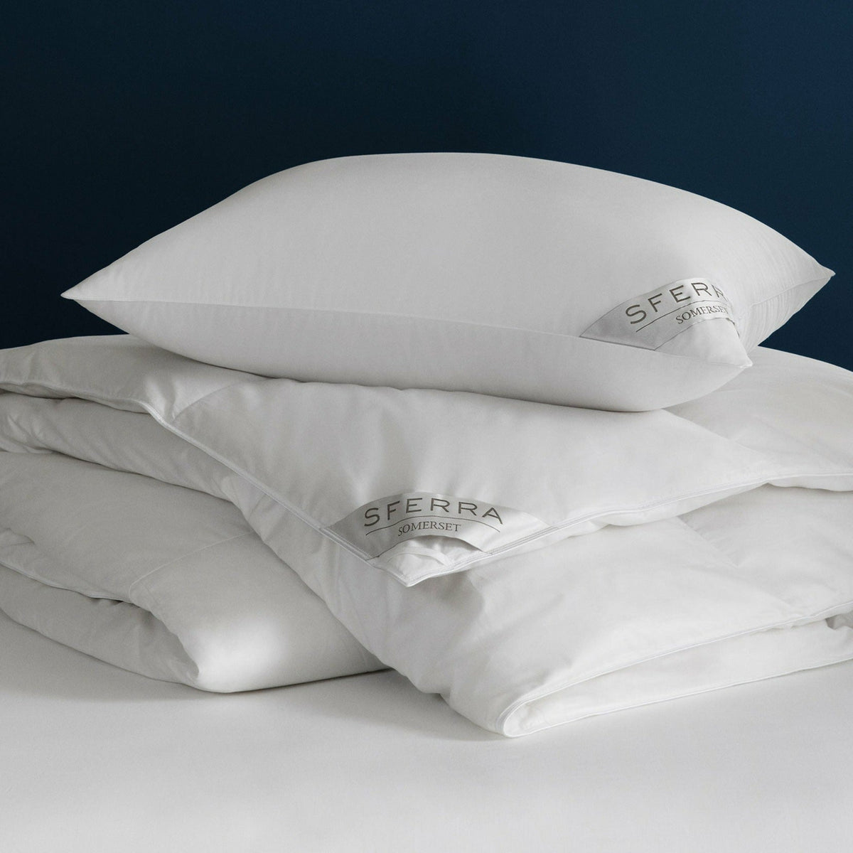 Sferra Somerset Down Duvet Inserts &amp; Pillows Main Fine Linens