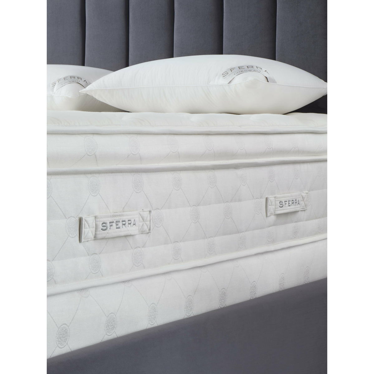 Sferra Sonno Notte Luxury Pillowtop Mattress Side Fine Linens