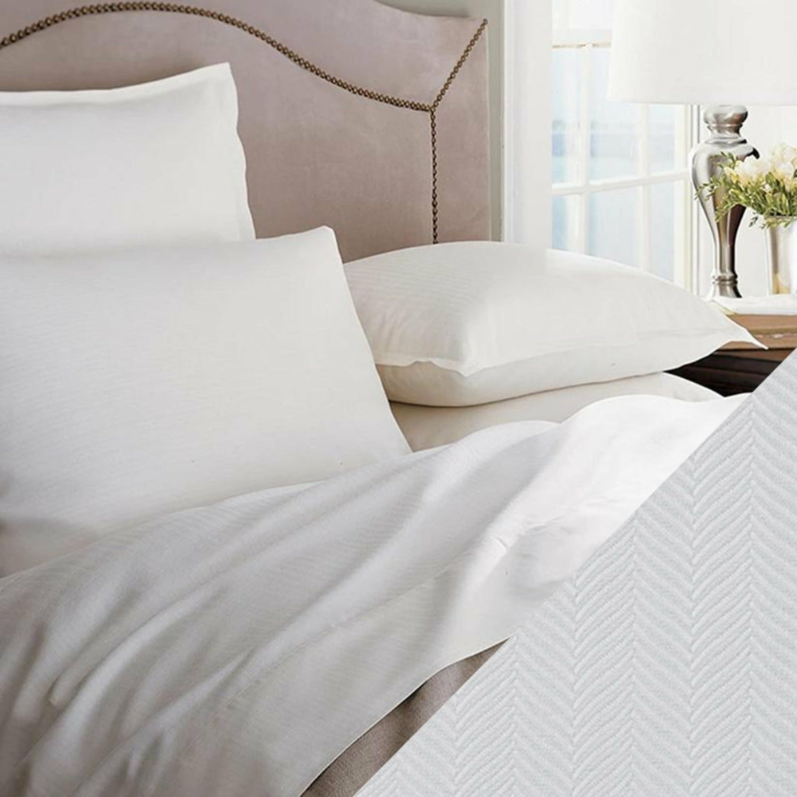 Sferra Tesoro Bedding Main Lunar Fine Linens