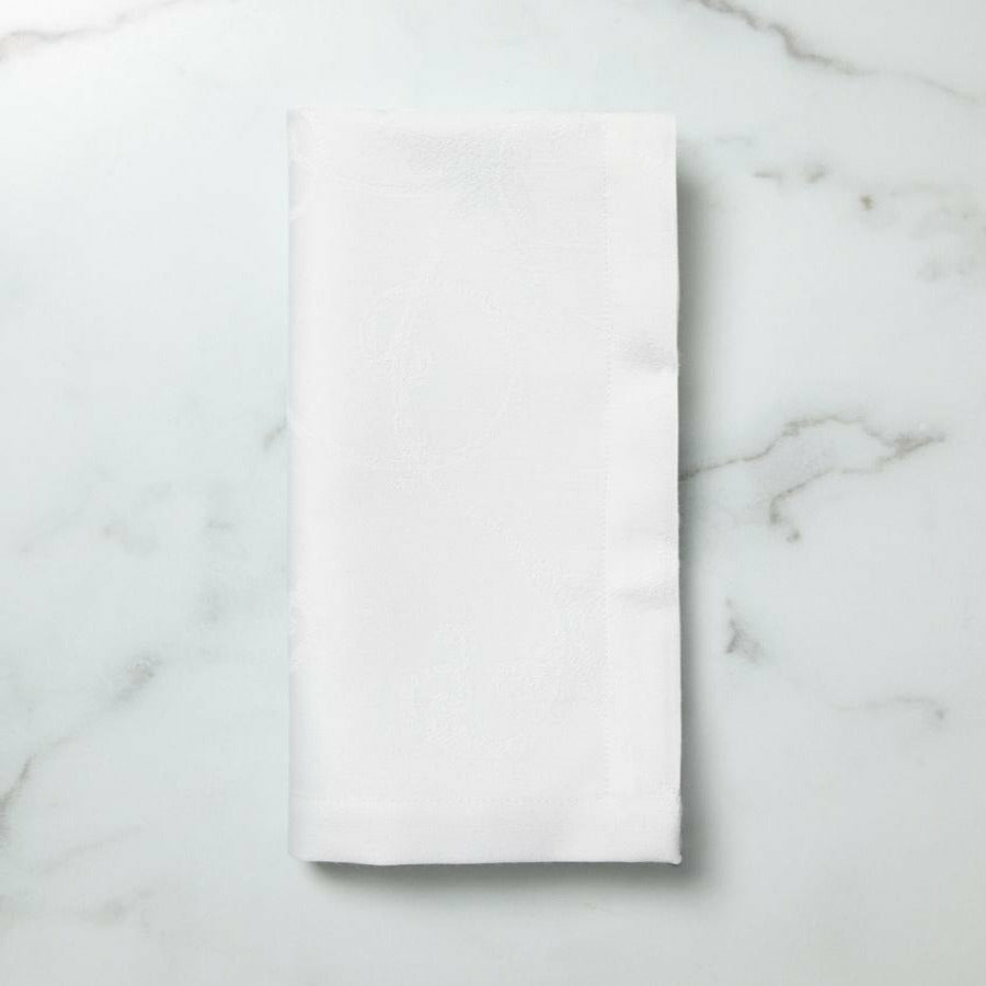 Sferra Varenna Table Linens Napkins White Compilation