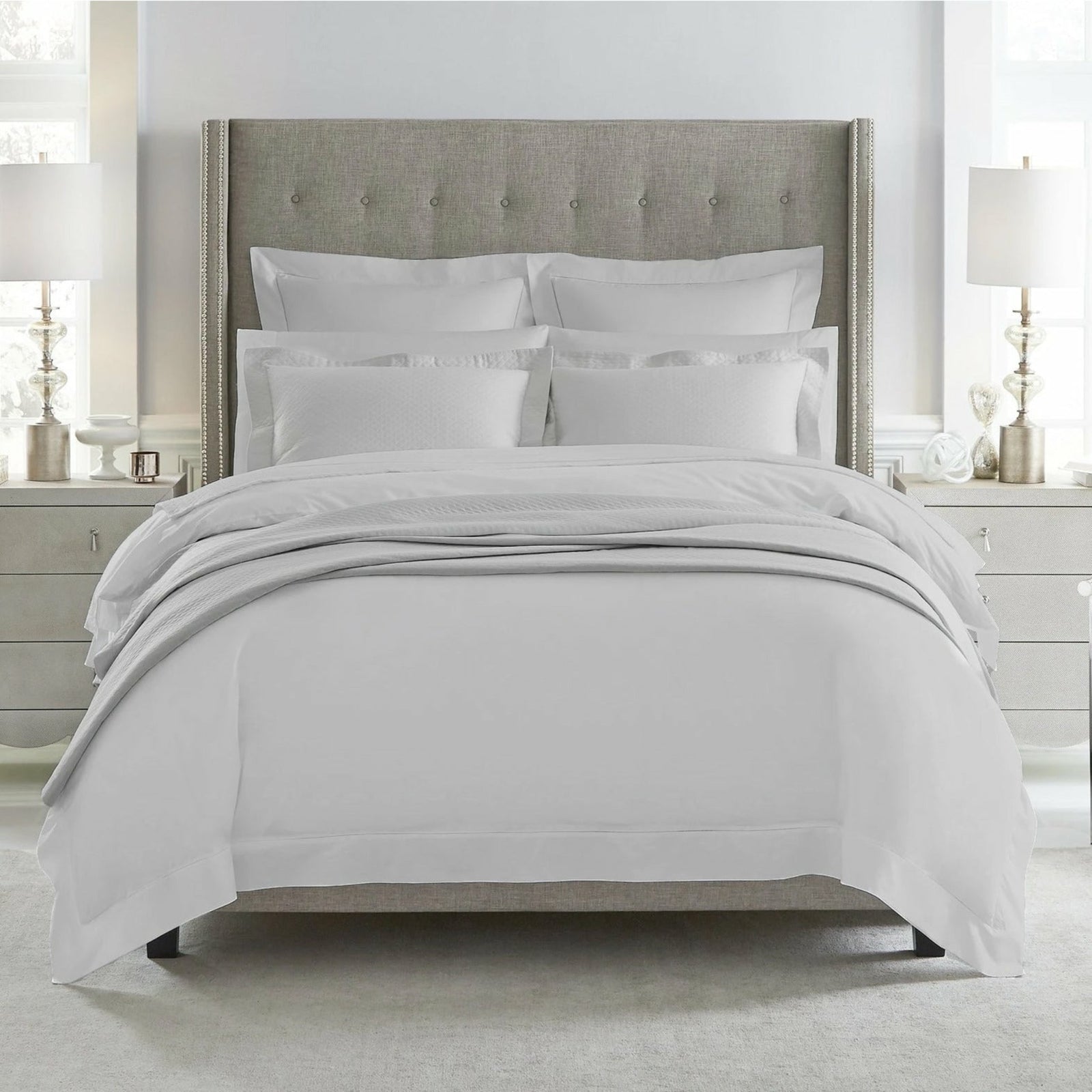 Sferra Giza 45 Percale Bedding Main Tin Fine Linens