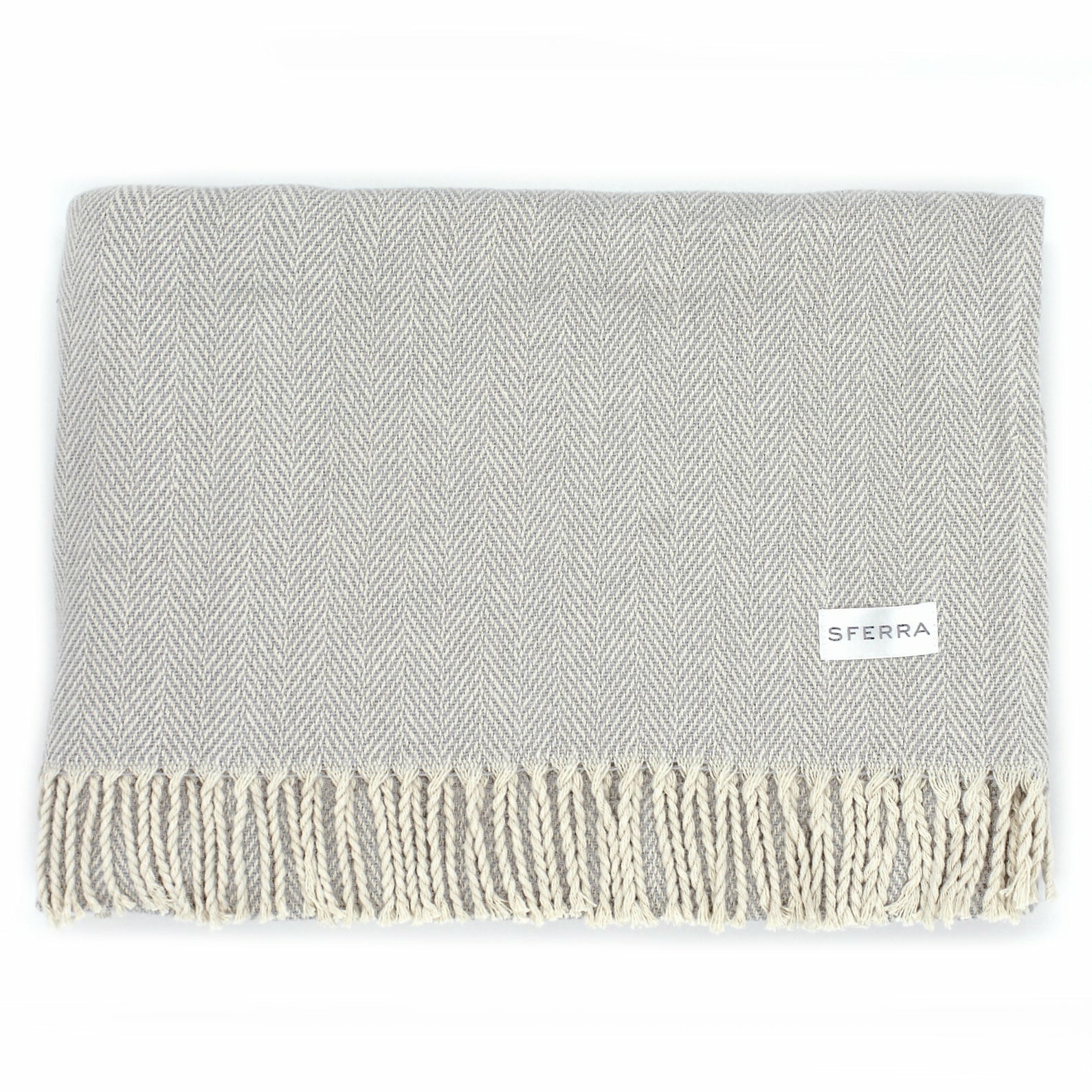 Sferra Celine Throw Blanket Tin High End Throw Blankets