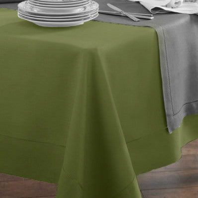 Sferra Festival Table Cloths Avocado Fine Linens