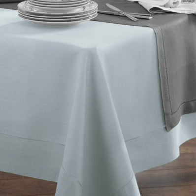 Sferra Festival Table Linens Silver Table