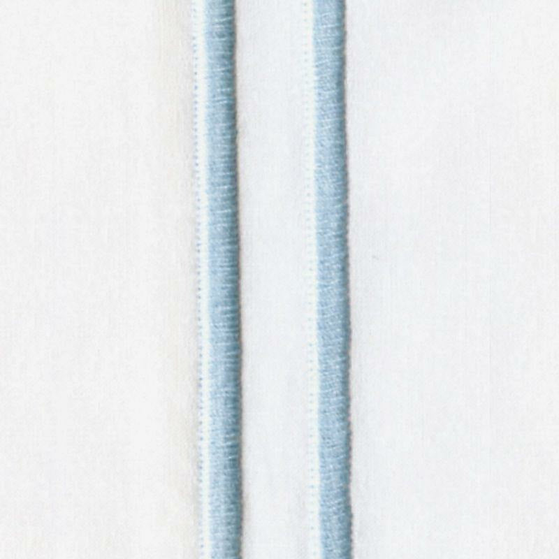 Sferra Grande Hotel Collection White/Blue Fine Linens