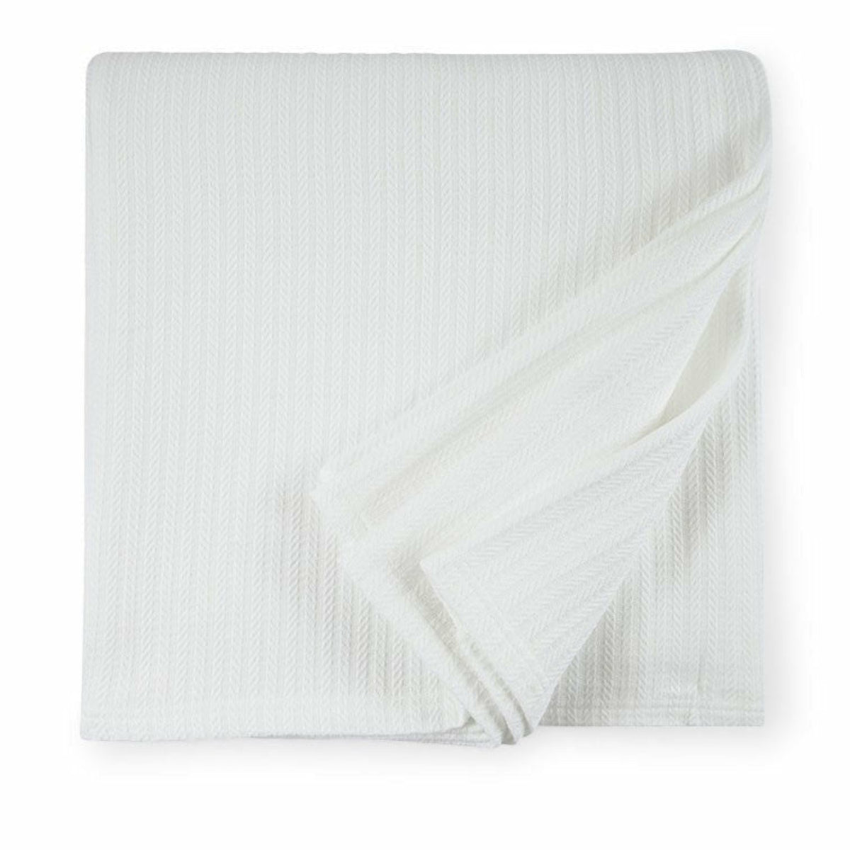 Sferra Grant Blanket White Fine Linens