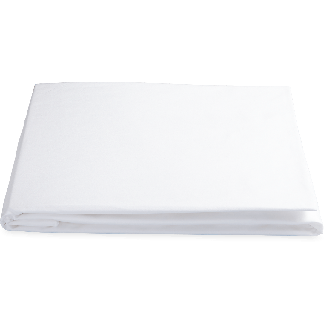 Matouk Allegro Bedding Fitted Sheet White Fine Linens
