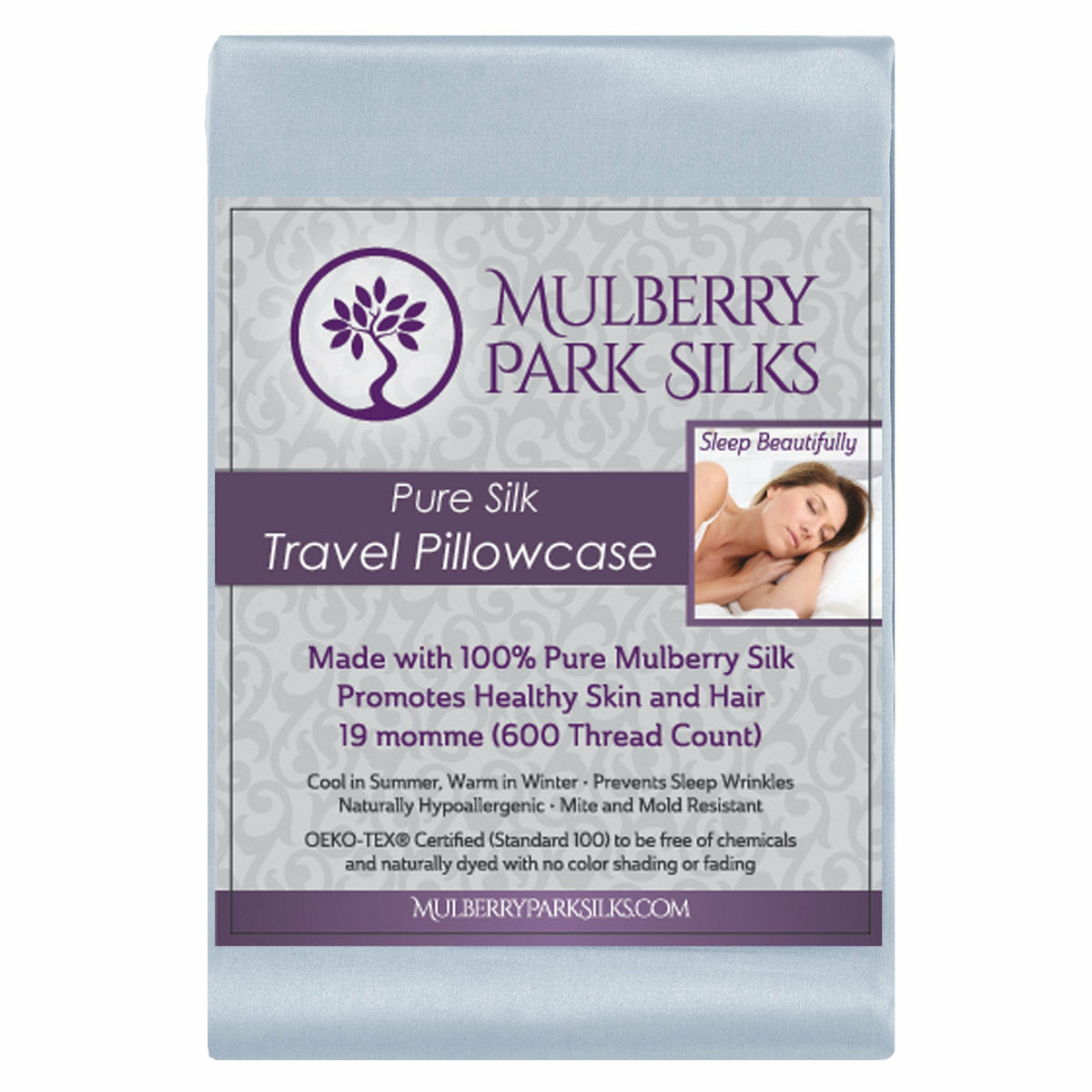Silk Travel Pillowcase Packaging 