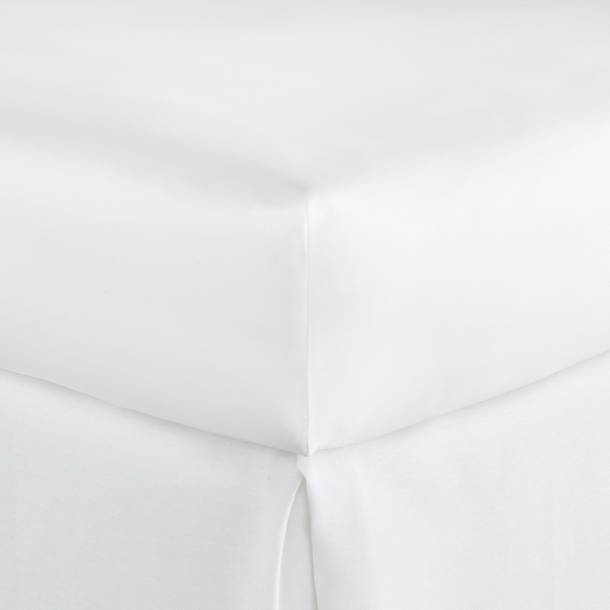 Peacock Alley Soprano Bedding Fitted Sheet White Fine Linens