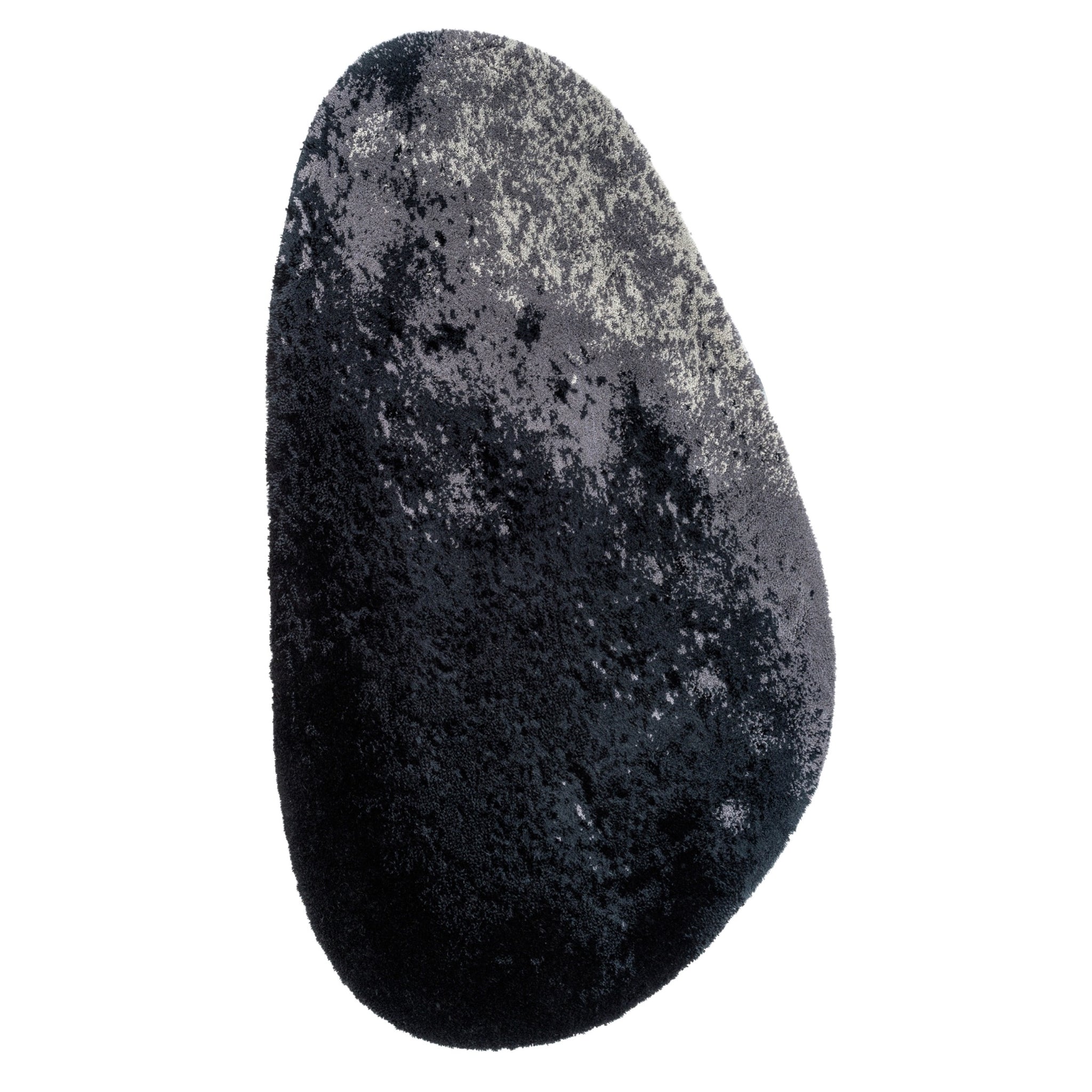 Abyss Stone Rug Abyss Habidecor Stone Bath Rug - Black | Fine Linen & Bath - FLandB.com
