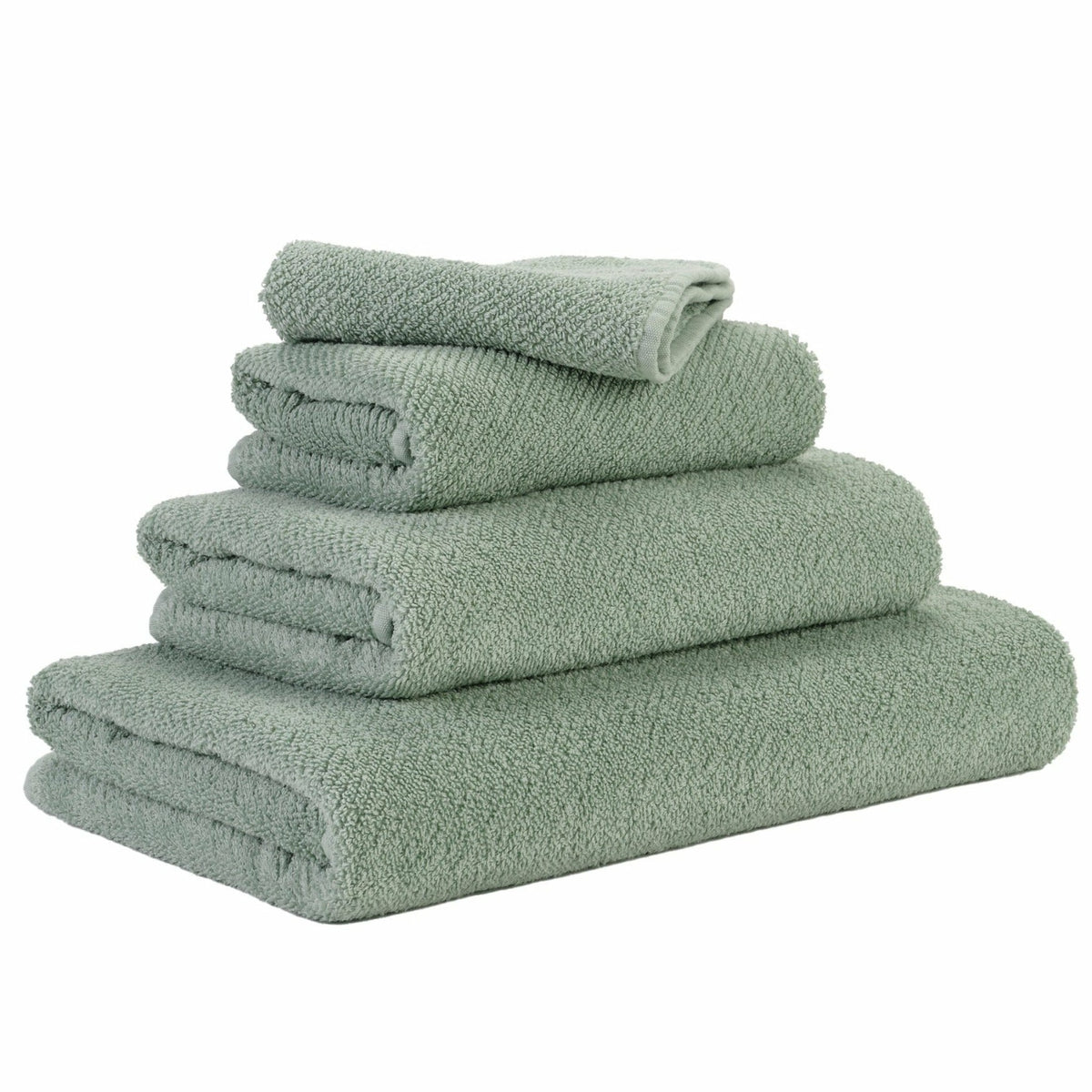 Abyss Twill Bath Towels Aqua (210) Fine Linens