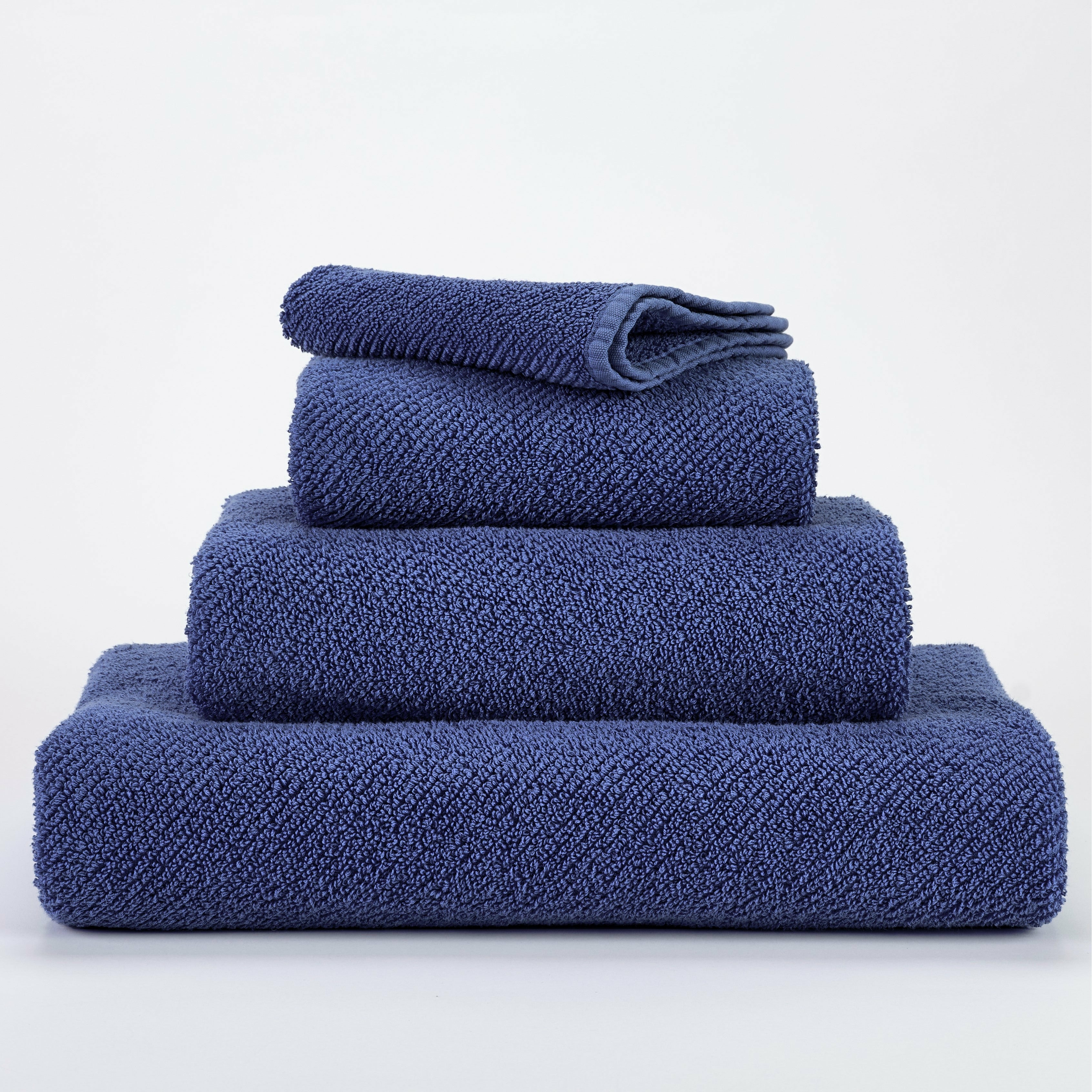 Navy patterned online towels