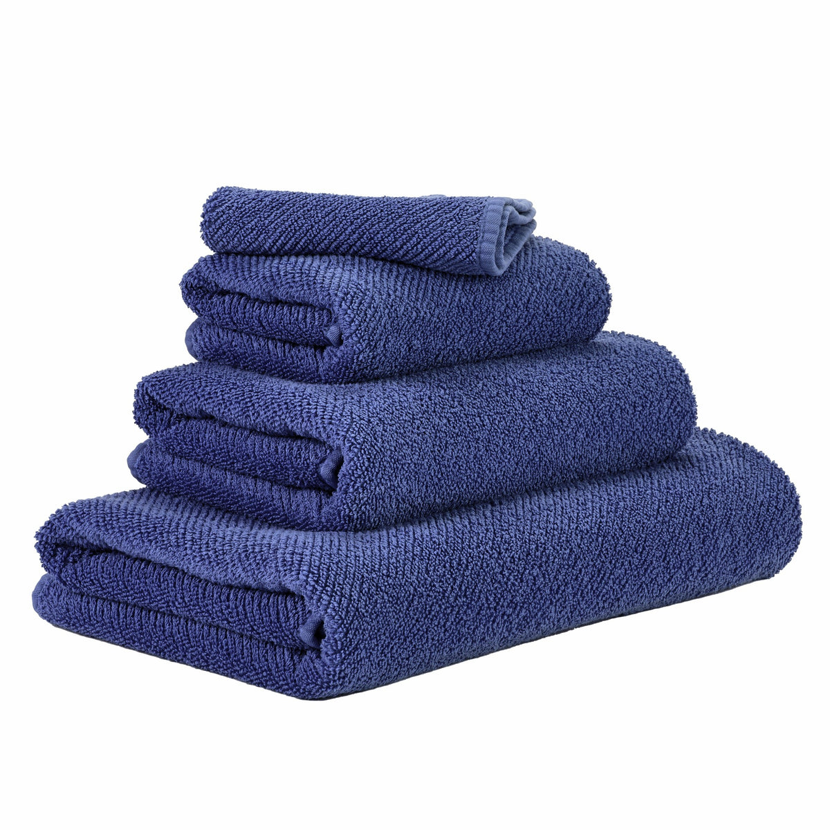 Abyss Twill Bath Towels Cadette Blue (332) Fine Linens