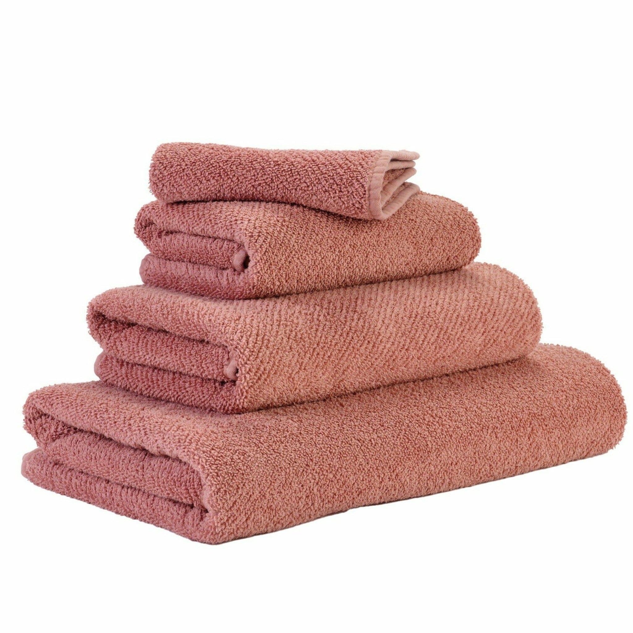 Pretty in Pink Flamingo Bath Towel Set Towel Color is White 