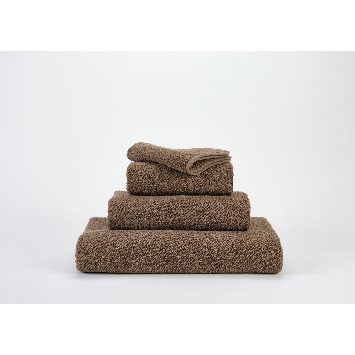 Abyss Twill Bath Towels Stack Funghi (771) Fine Linens