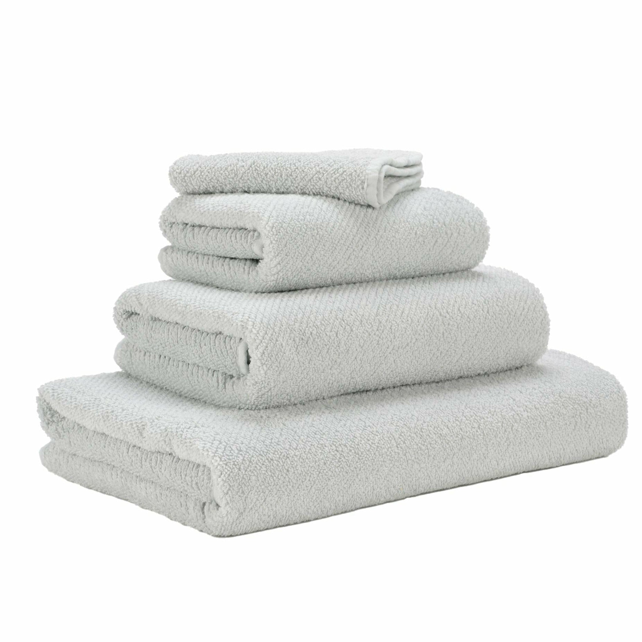 White Cotton Terry Towelling Fabric Plain Solid Colours Towel