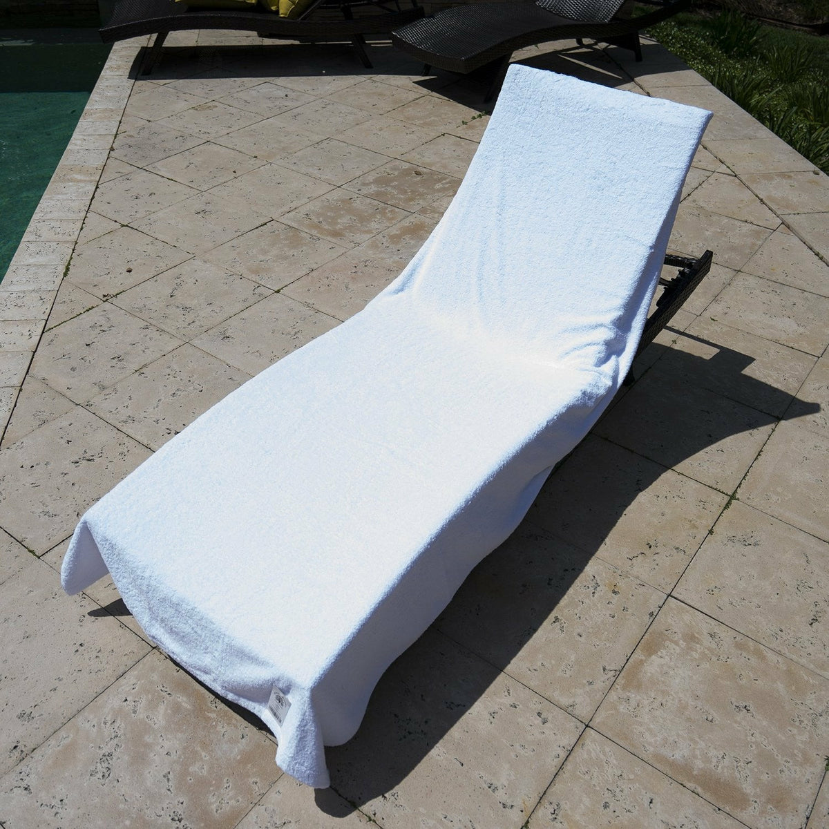 Hotel Resort Lounge Chair Towel Cover Fine Linens