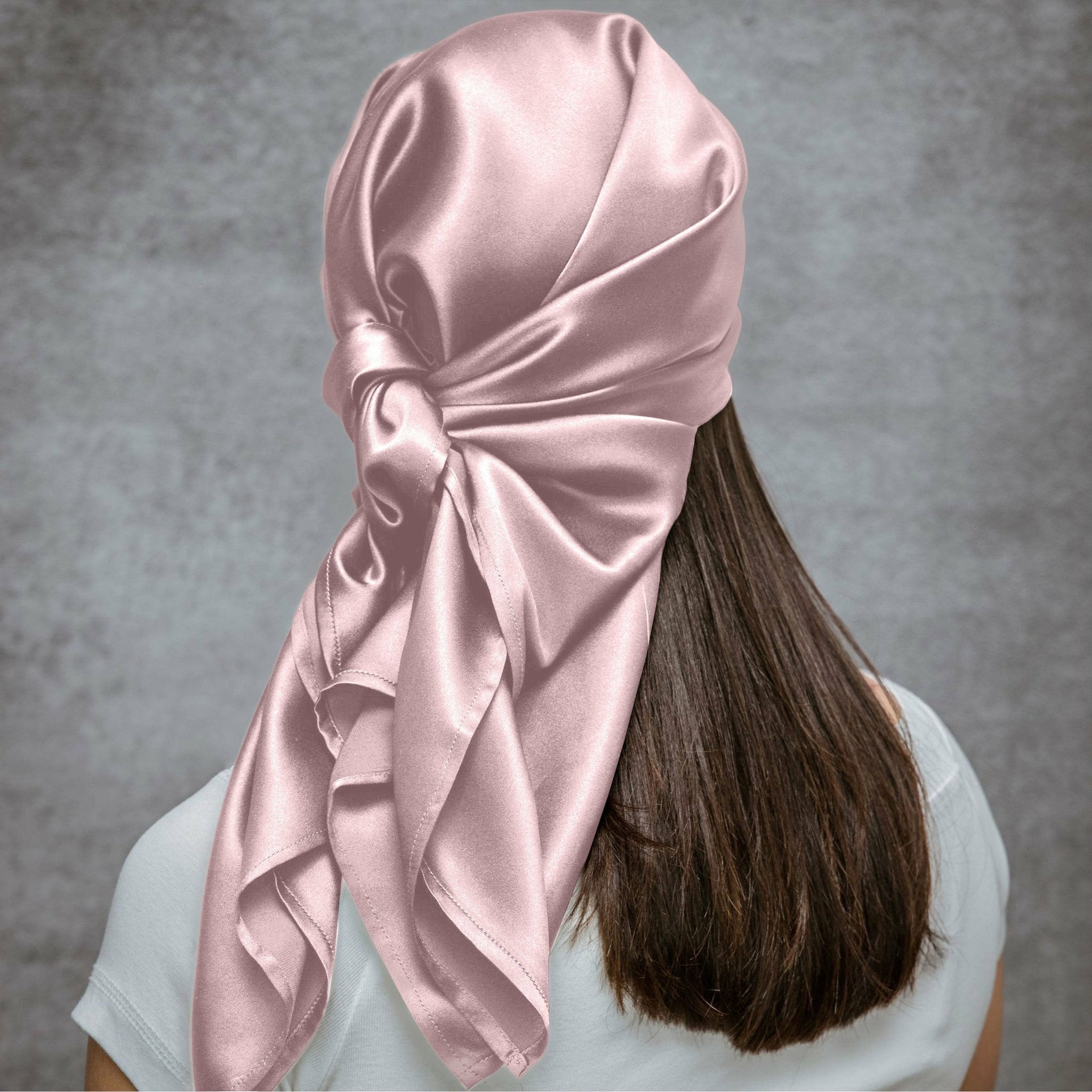 head scarf silk