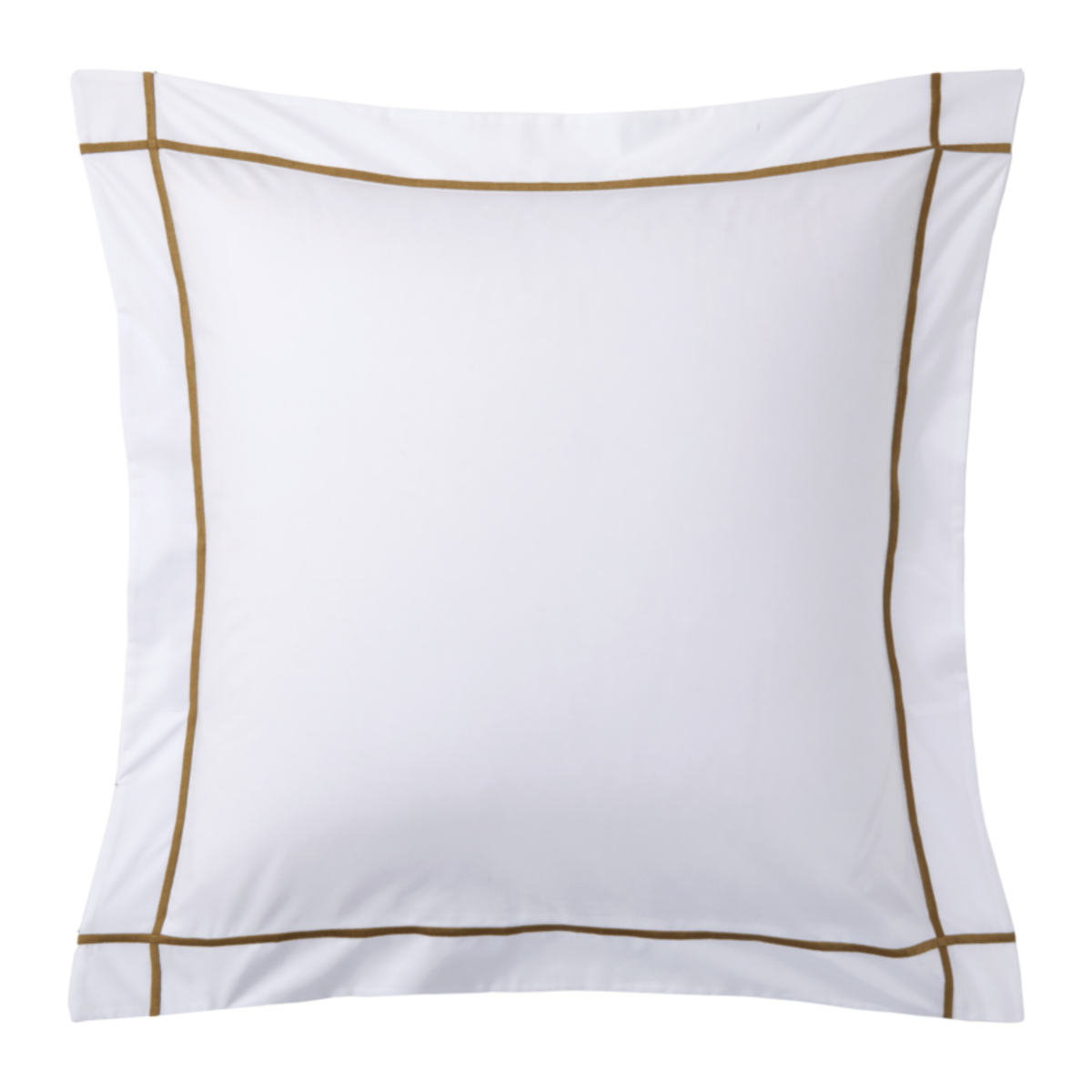 Euro Sham of Yves Delorme Athena Bedding in Bronze Color