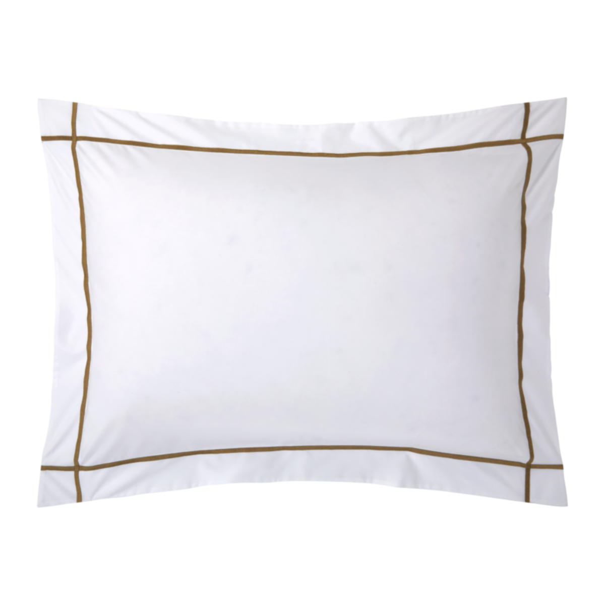 Sham of Yves Delorme Athena Bedding in Bronze Color