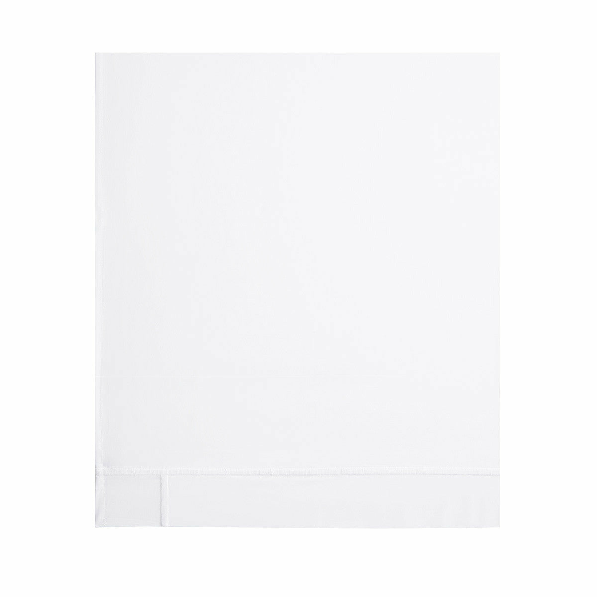 Yves Delorme Athena Bedding Flat Sheet Blanc Fine Linens