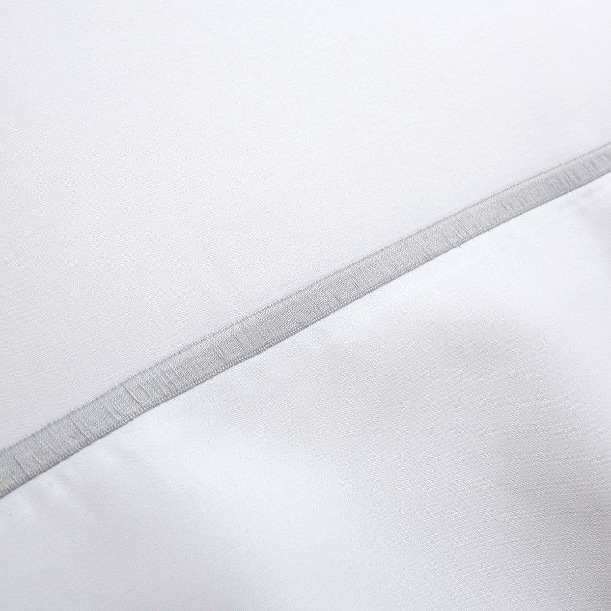 Yves Delorme Athena Bedding Main Silver Fine Linens