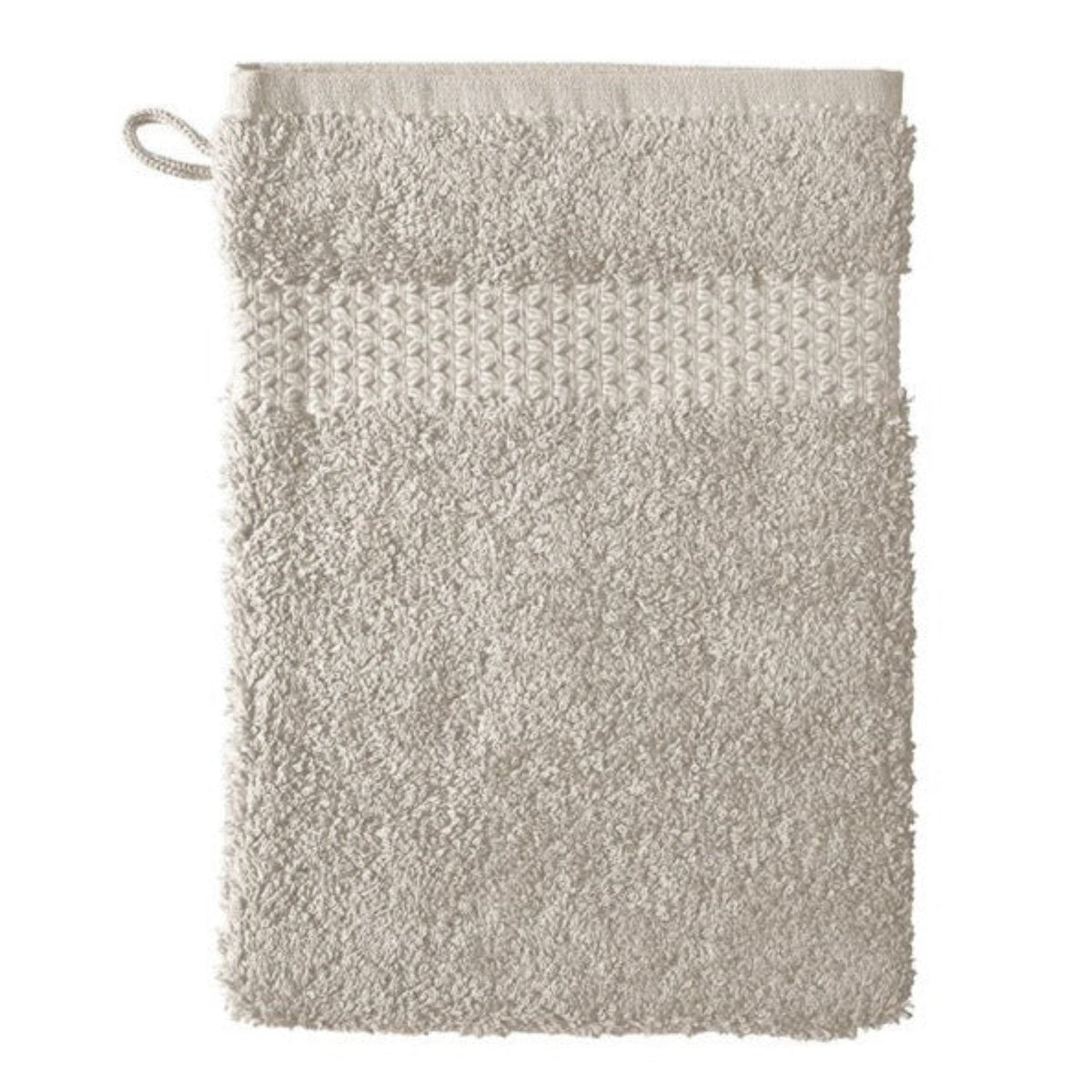 Bath Mitt of Yves Delorme Etoile Bath Collection in Pierre Color