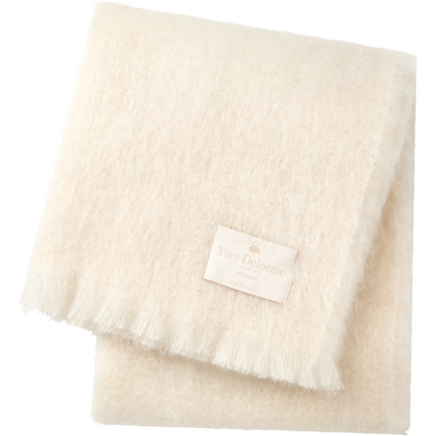 Yves Delorme Mohair Throw - Sable featured image