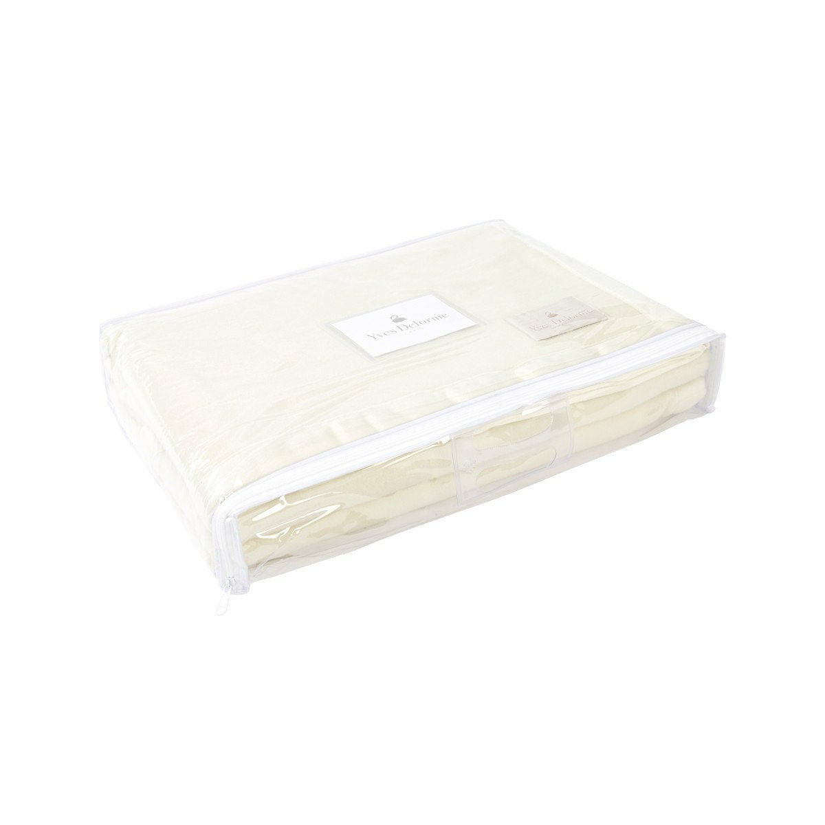 Yves Delorme Nymphe Blanket Packaging Nacre Fine Linens