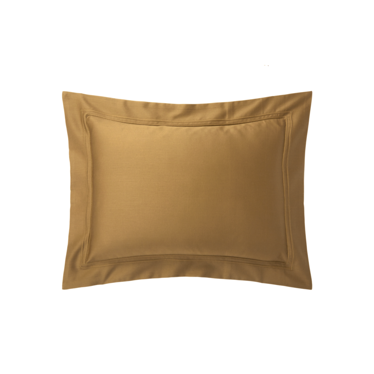 Sham of Yves Delorme Triomphe Bedding in Bronze Color