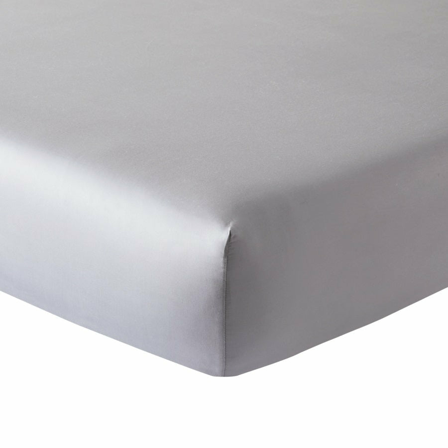 Yves Delorme Triomphe Bedding Fitted Sheet Platine Fine Linens