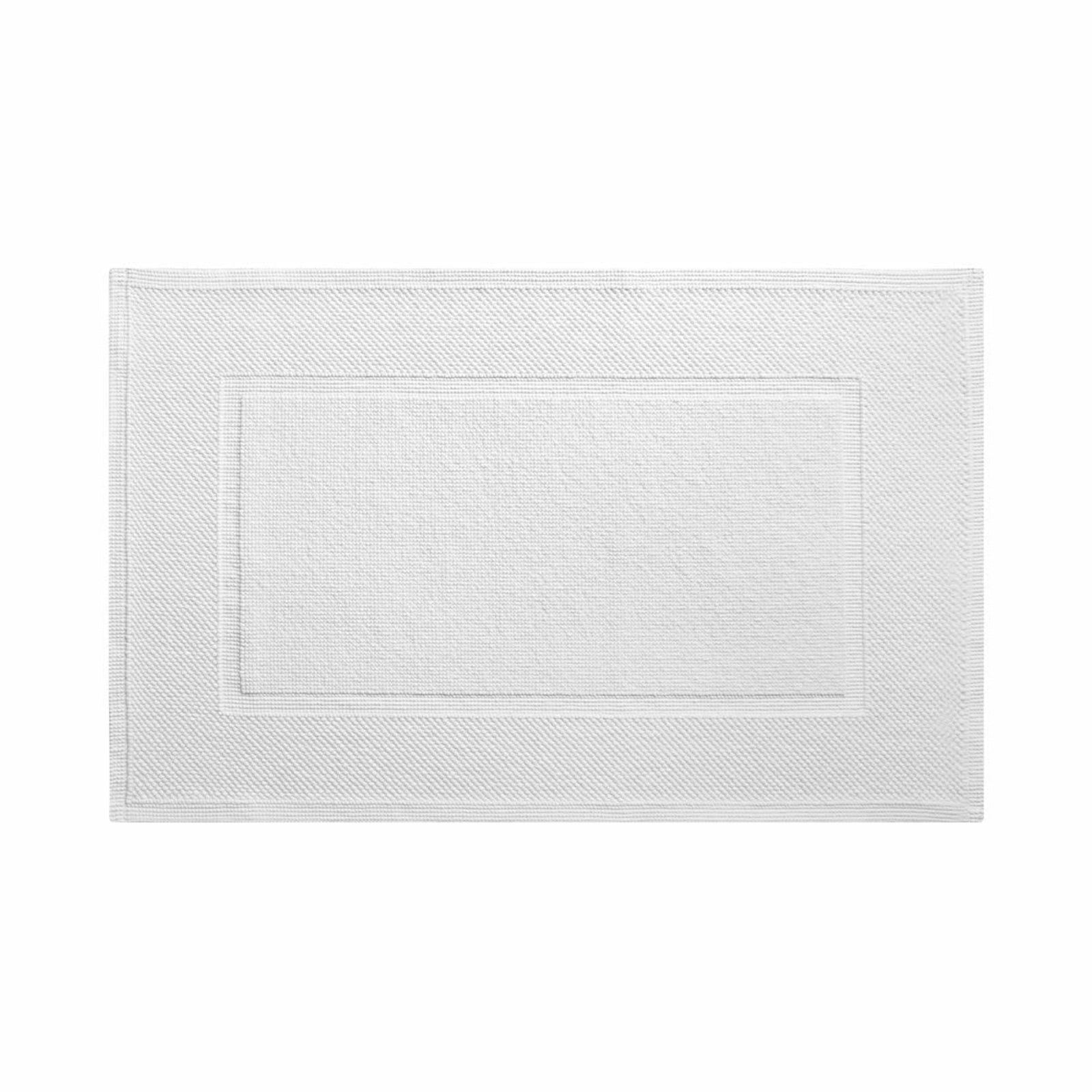 Yves Delorme Eden Bath Mat Main Blanc Fine Linens