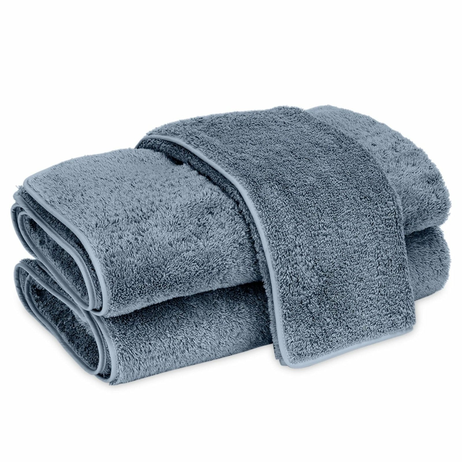 Matouk Cairo Bath Towels Sea/Sea Fine Linens
