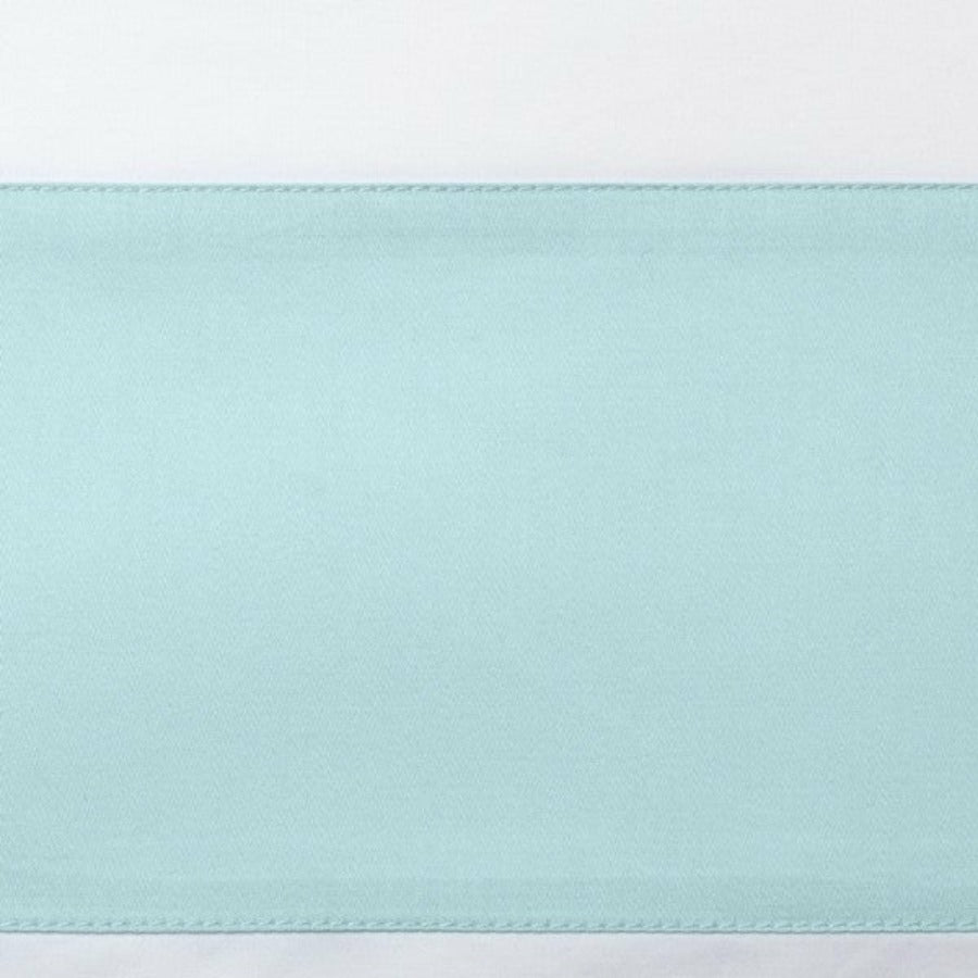 Sferra Casida Bedding White/Poolside Fine Linens