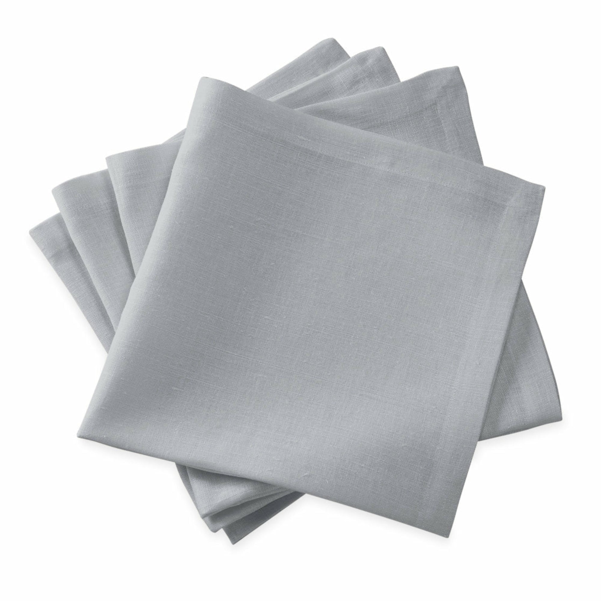 Matouk Chamant Table Linens Silver Fine Linens