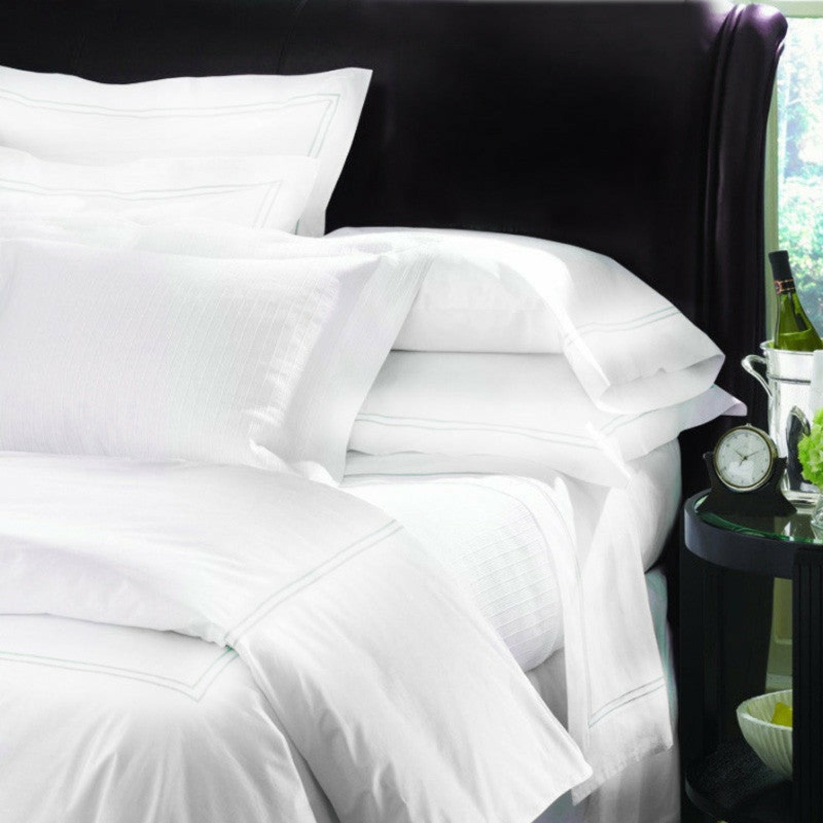 Sferra Grande Hotel Collection White/White Fine Linens