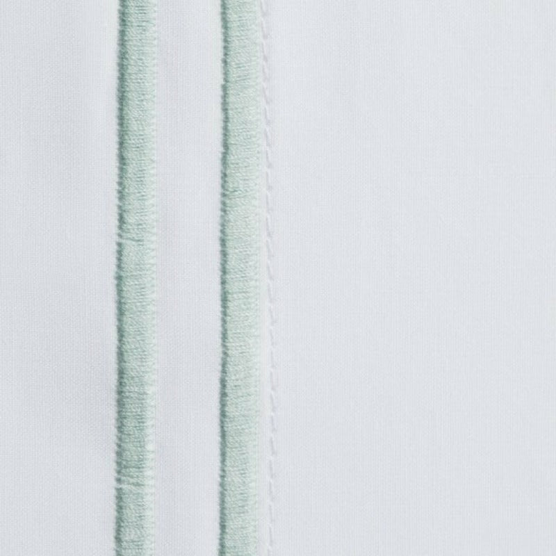 Sferra Grande Hotel Collection White/Mist Fine Linens