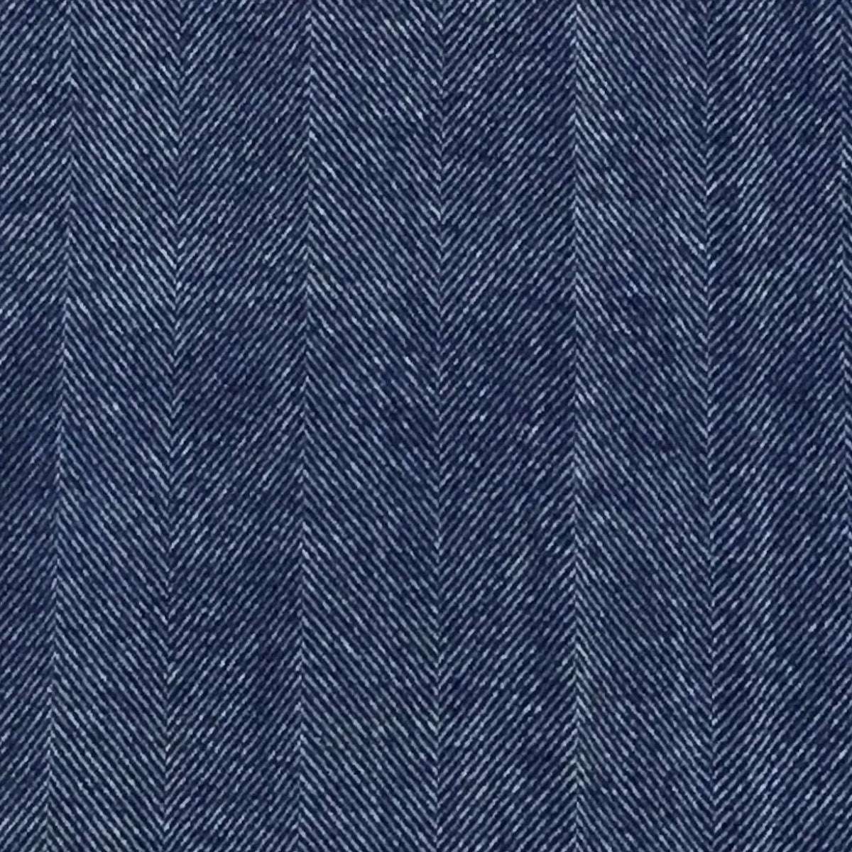 Alashan Adirondack Herringbone Throw Main Harbor Blue Fine Linens