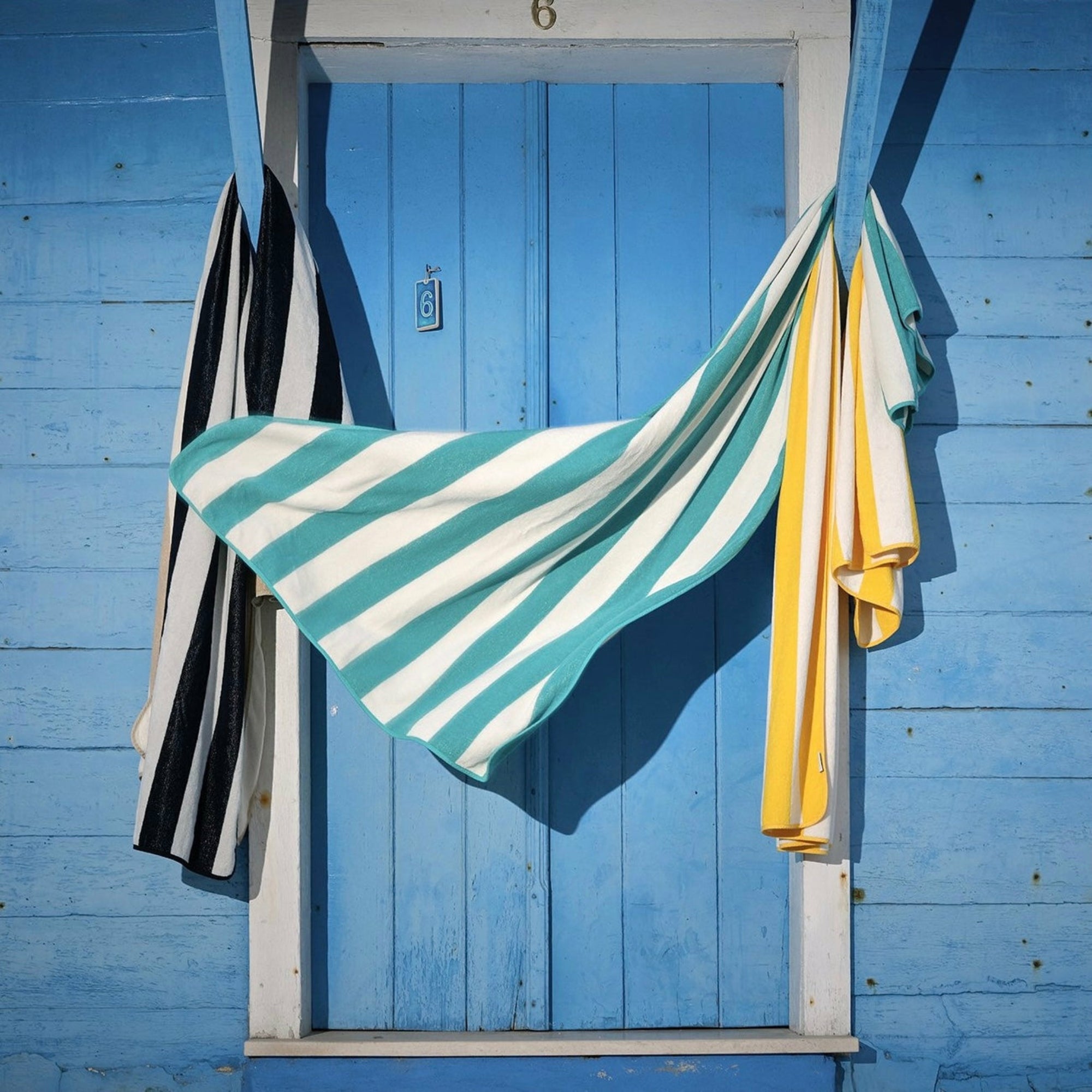 Abyss Prado Beach Towels Cadette Blue (332)  Fine Linens