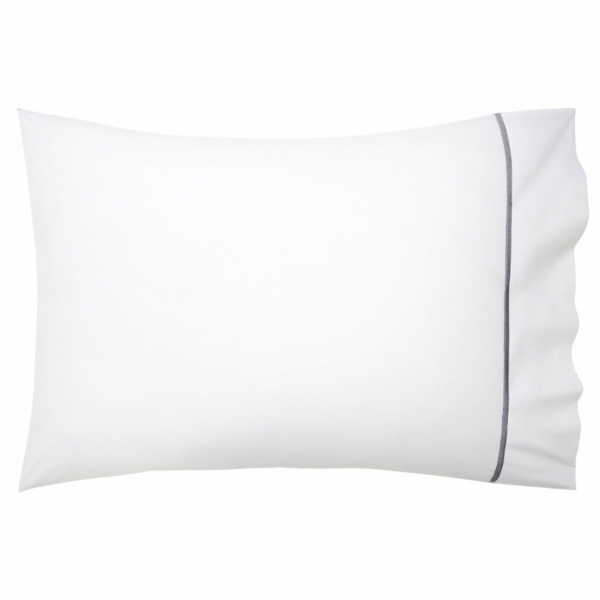 Yves Delorme Athena Bedding Pillowcase Platine Fine Linens