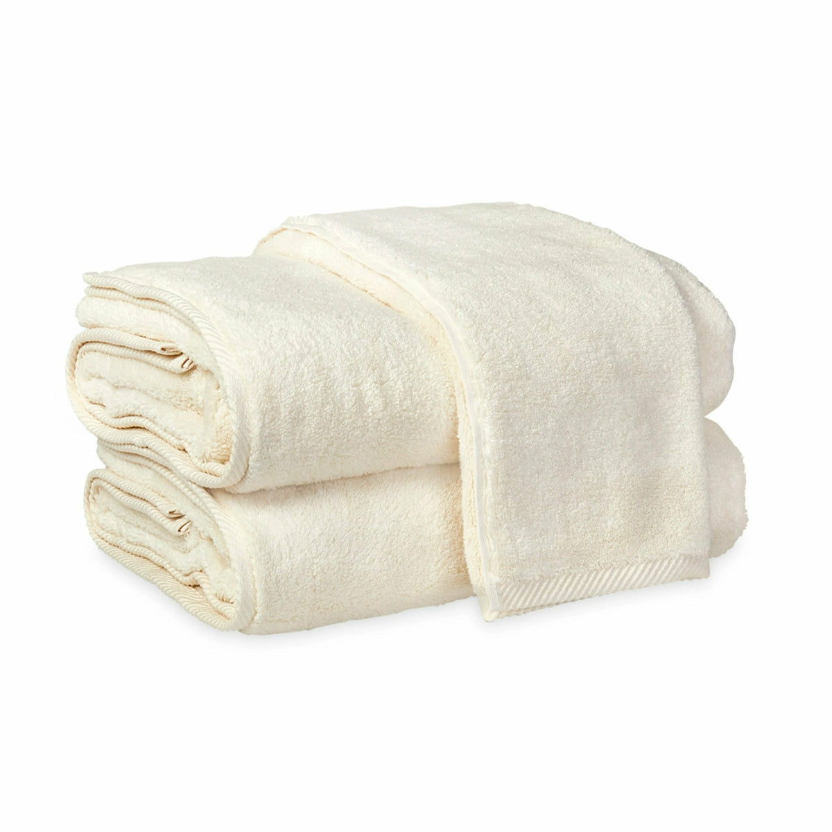 Matouk Milagro Bath Towels Ivory Fine Linens 