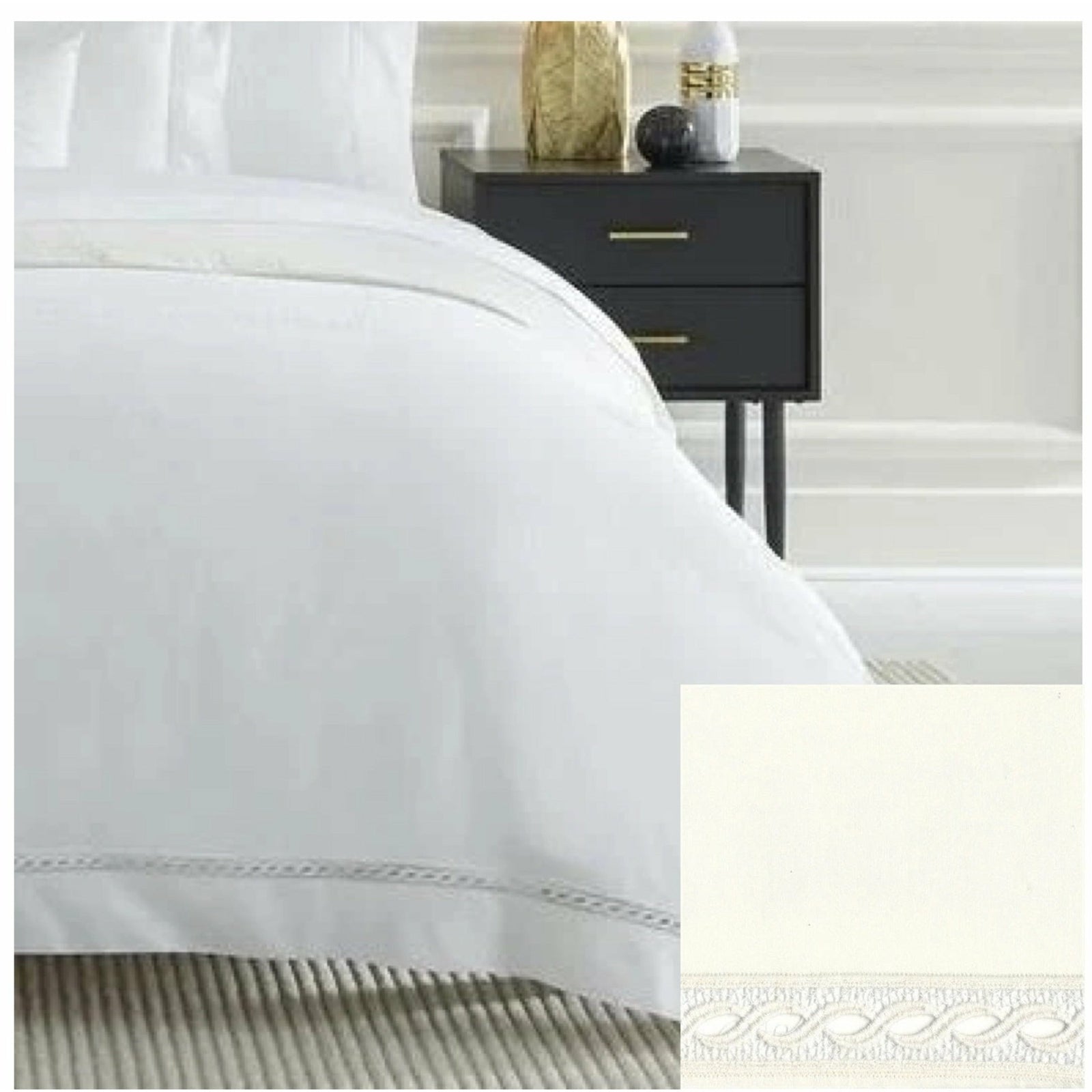 Sferra Millesimo Bedding Main Ivory Fine Linens