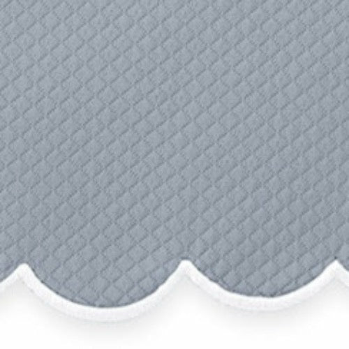 Matouk Savannah Gardens Table Linens Napkin Hazy Blue Fine Linens