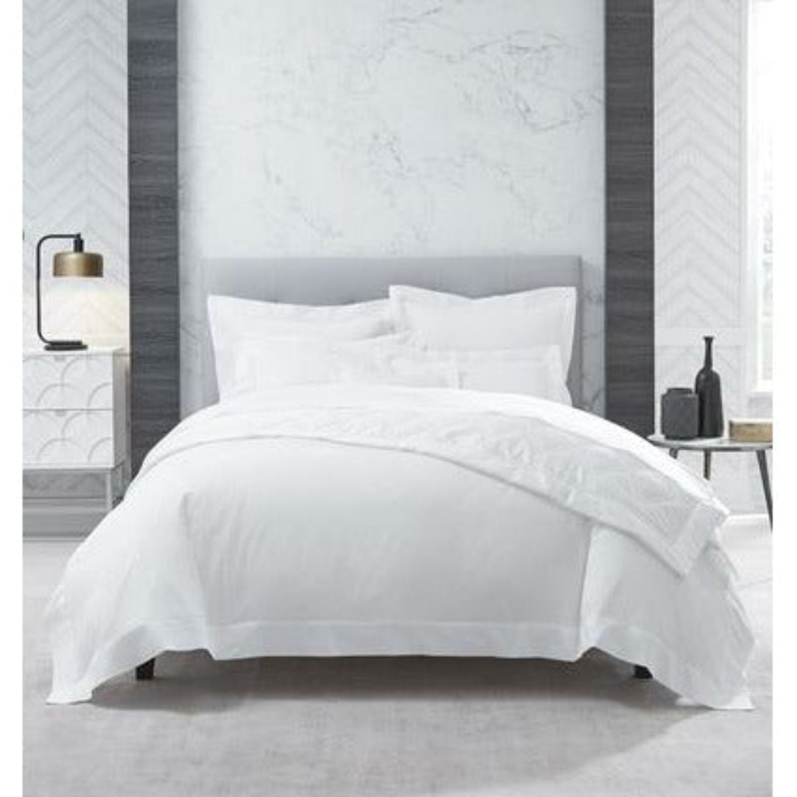 Sferra Sereno Bedding Main White Fine Linens